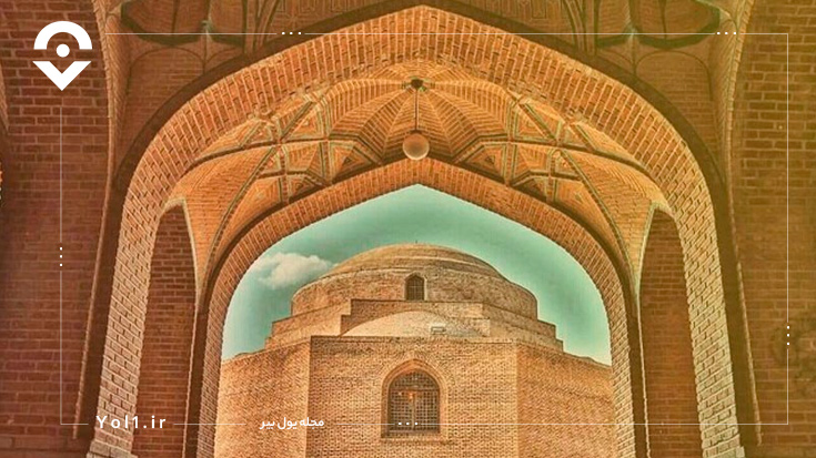 مسجد کبود جاهای دیدنی اطراف موزه آذربایجان تبریز