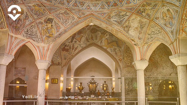 همراهی هنر و آگاهی در حمام شاه مشهد