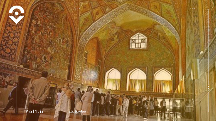 کاخ چهل ستون؛ شاهکار هنر ایرانی!