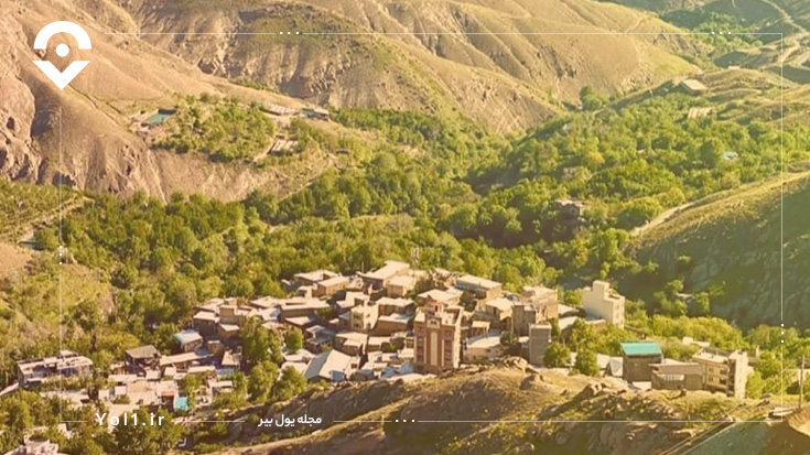 عکس‌های روستای وردیج تهران؛ زیبایی وصف نشدنی دهکده سنگی