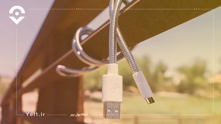 کابل شارژر مسافرتی Micro USB